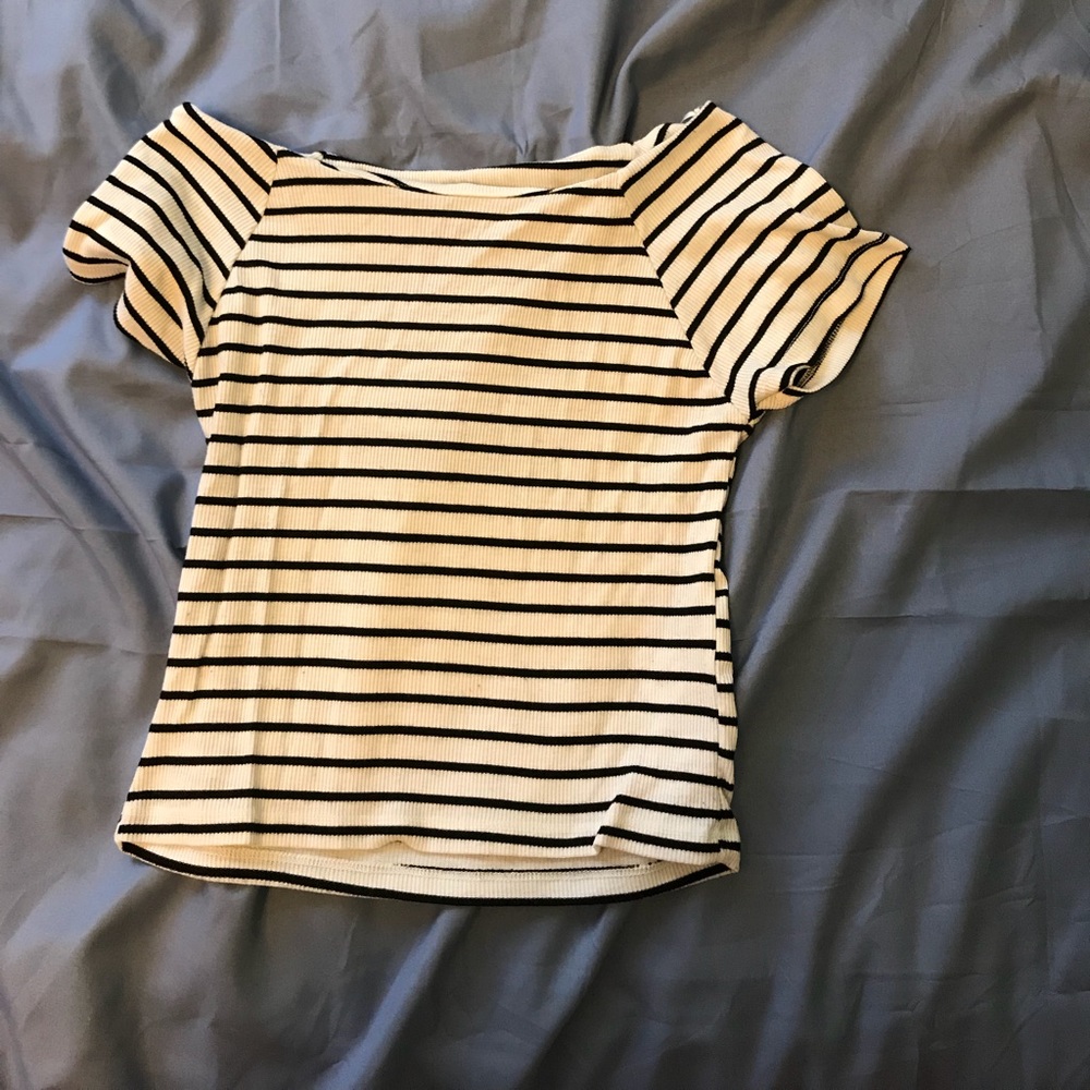 NWOT primark off the shoulder crop top